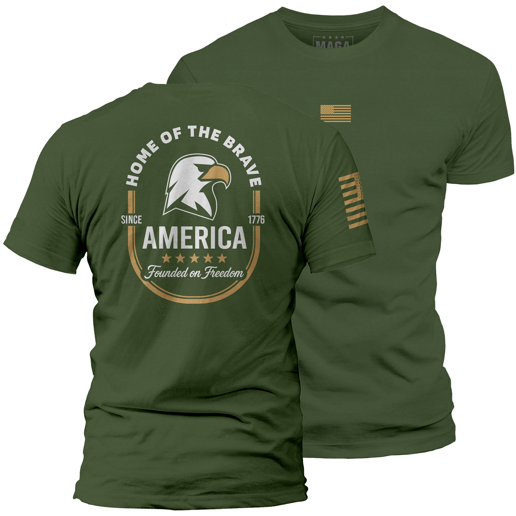 Olive / S America Founded on Freedom | Fall Edition maga trump