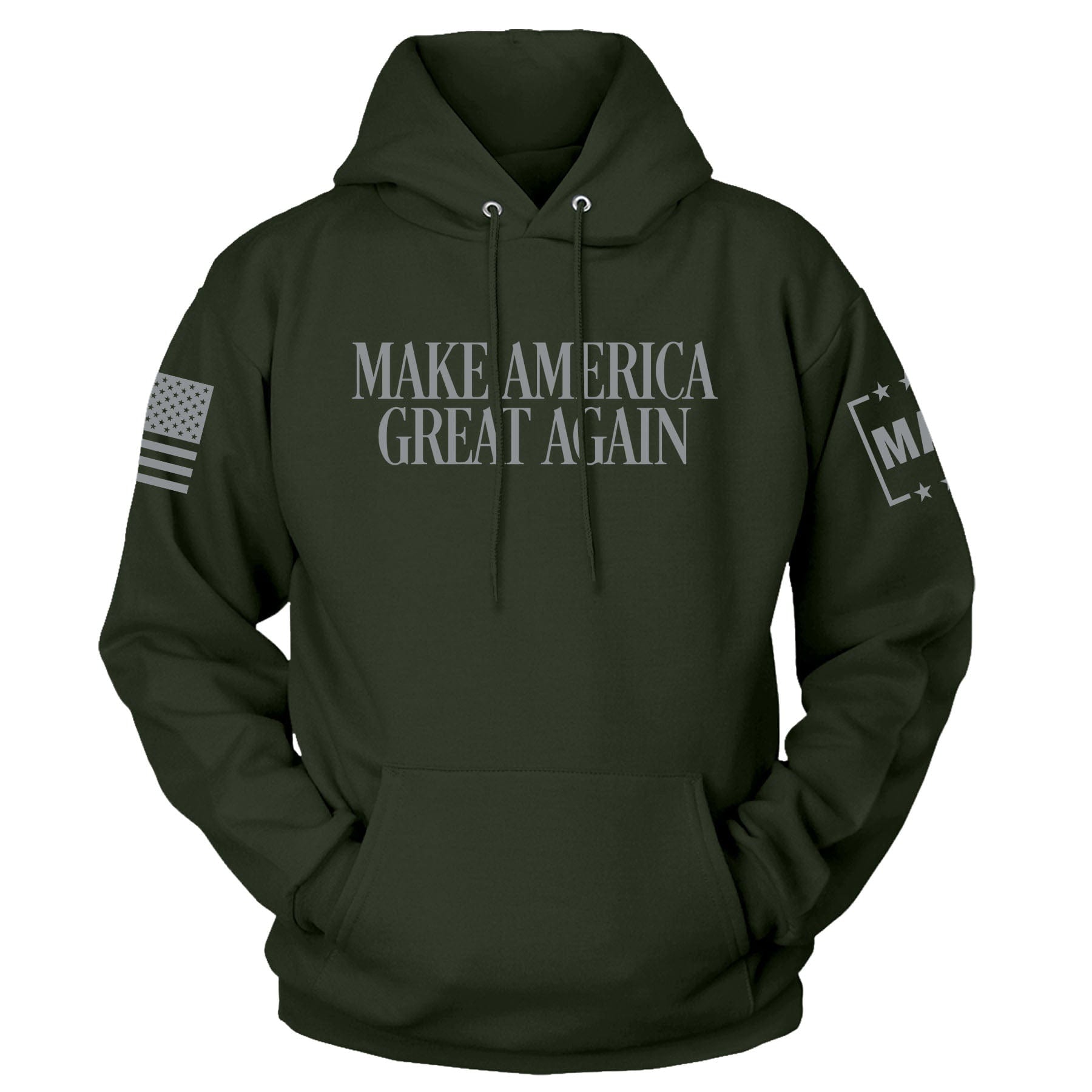 Olive / S Make America Great Again Hoodie | Fall Edition maga trump
