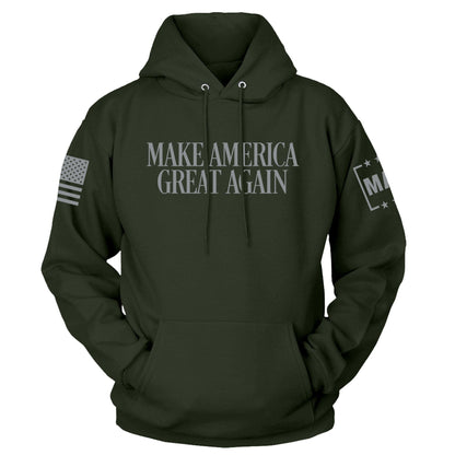 Olive / S Make America Great Again Hoodie | Fall Edition maga trump