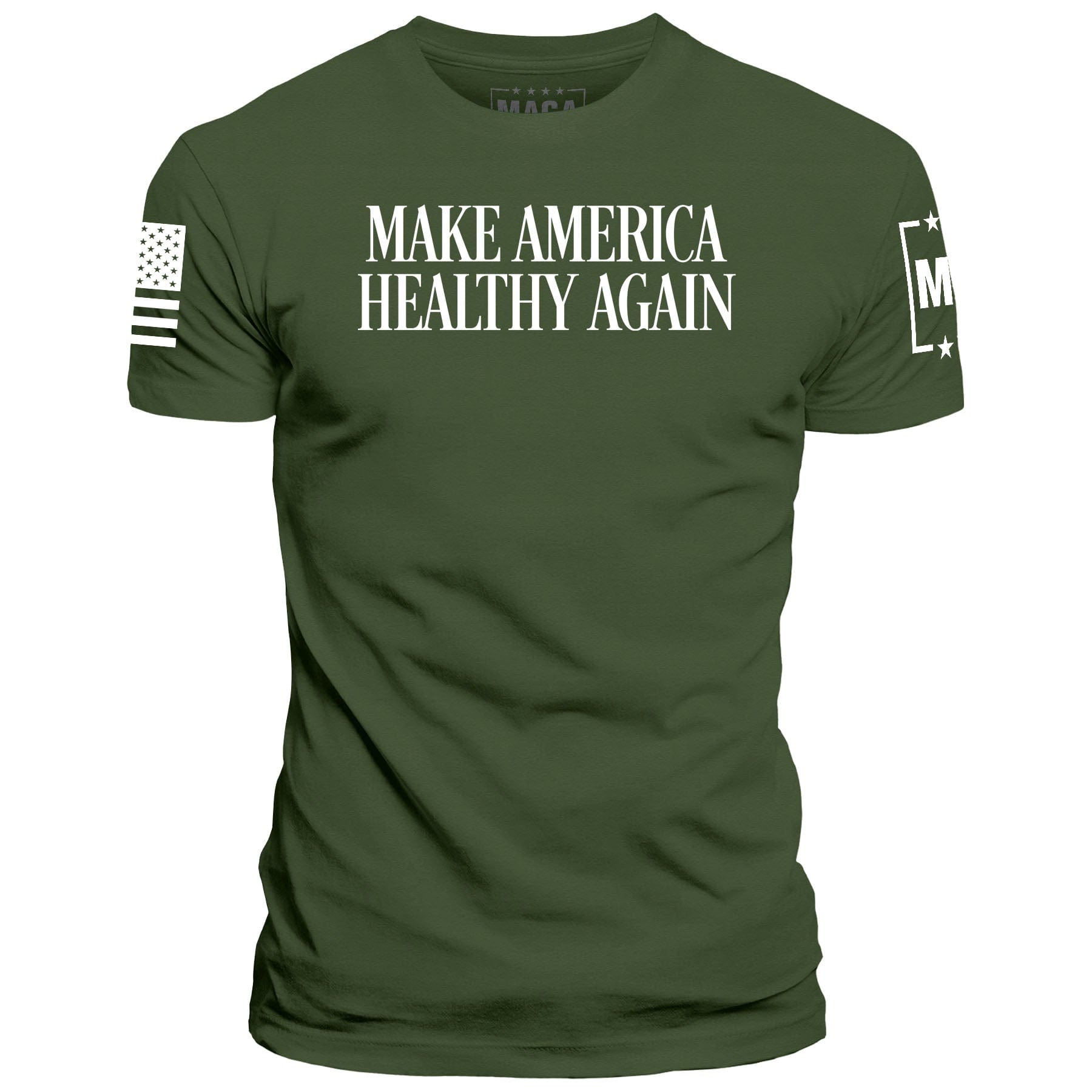 Olive / S Make America Healthy Again | Fall Edition maga trump