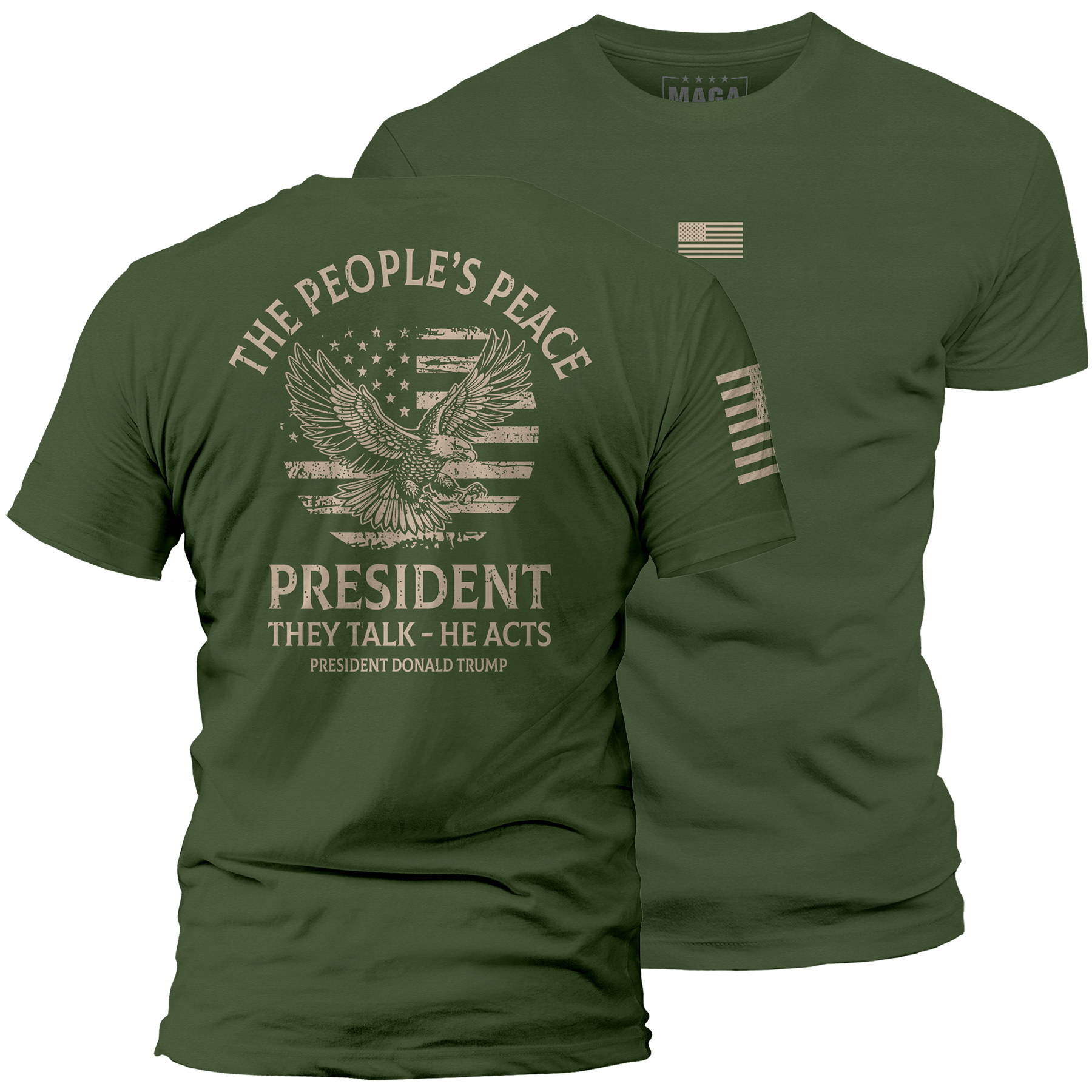 Olive / S The People's Peace | Fall Edition maga trump