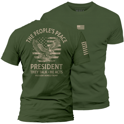 Olive / S The People's Peace | Fall Edition maga trump