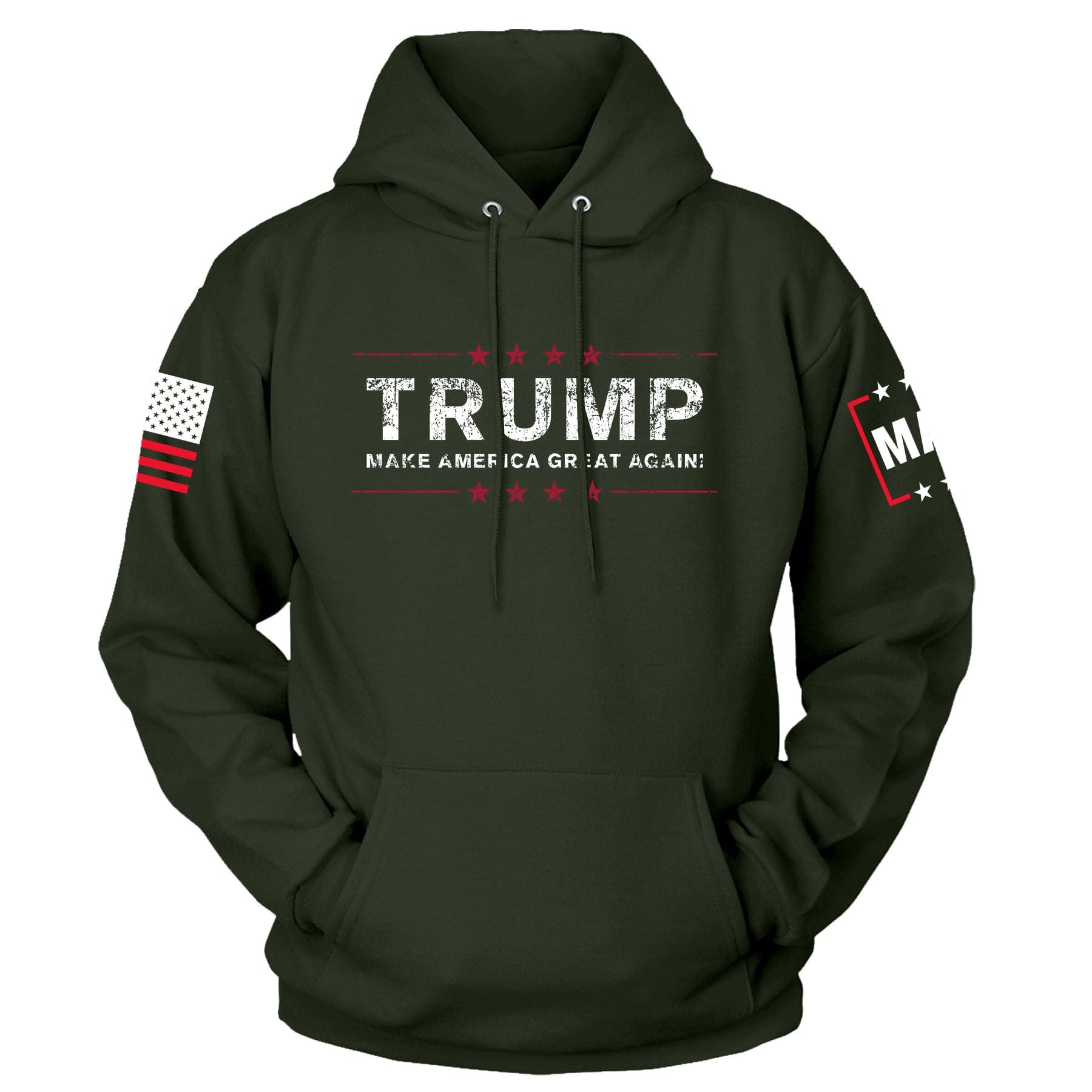 Olive / S Trump MAGA Hoodie | Fall Edition maga trump