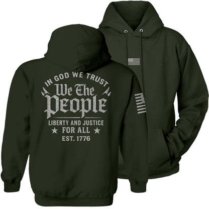 Olive / S We The People Hoodie maga trump