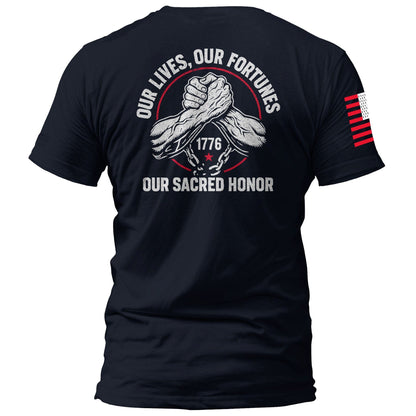 Our Lives, Our Fortunes, Our Sacred Honor maga trump