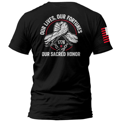 Our Lives, Our Fortunes, Our Sacred Honor maga trump