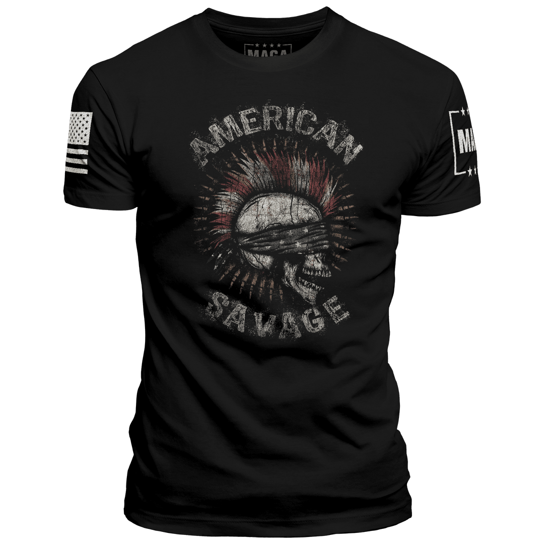 Premium Soft Shirt / Black / XS American Savage maga trump