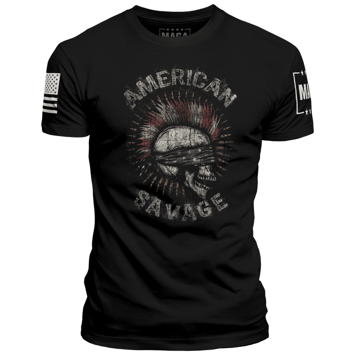 Premium Soft Shirt / Black / XS American Savage maga trump