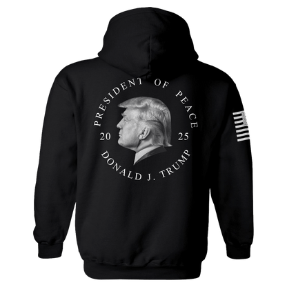 President of Peace Hoodie maga trump