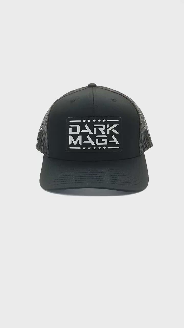 Dark MAGA PVC Patch Hat