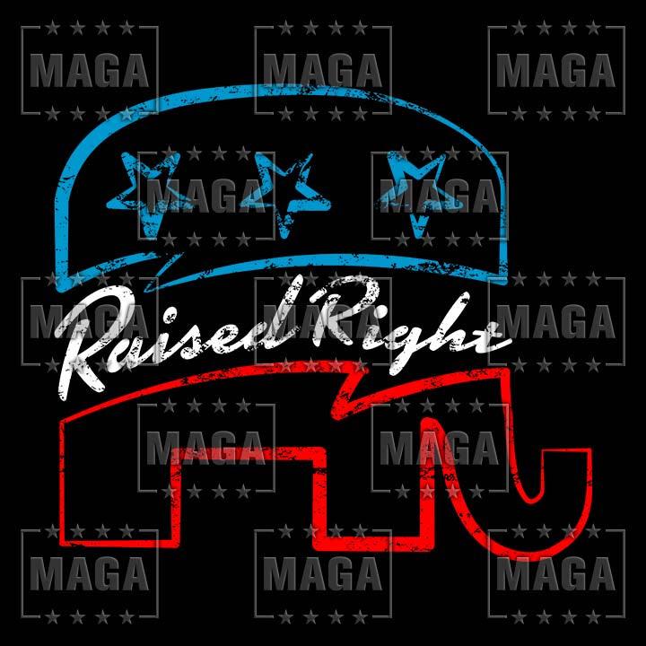 Raised Right maga trump