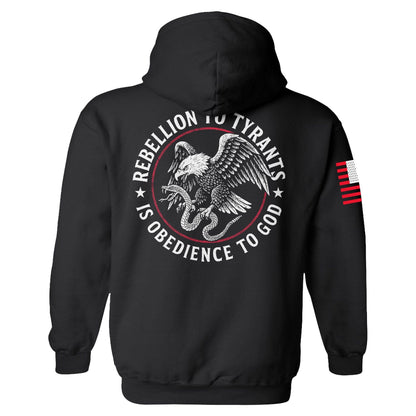 Rebellion to Tyrants Hoodie maga trump