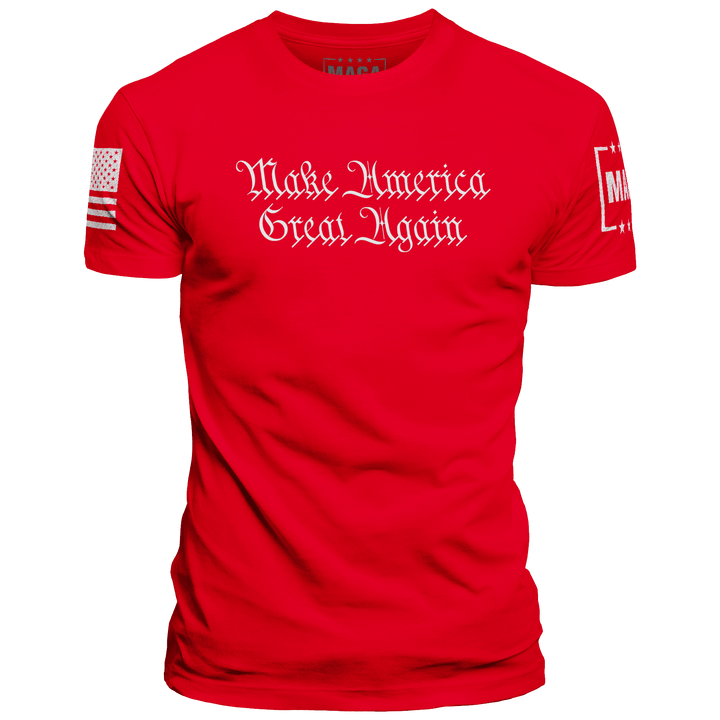 Red / 5XL Make America Great Again Constitution maga trump