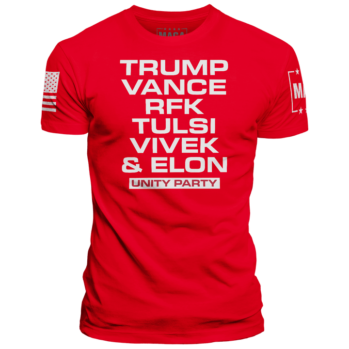 Red / 5XL Unity Party maga trump