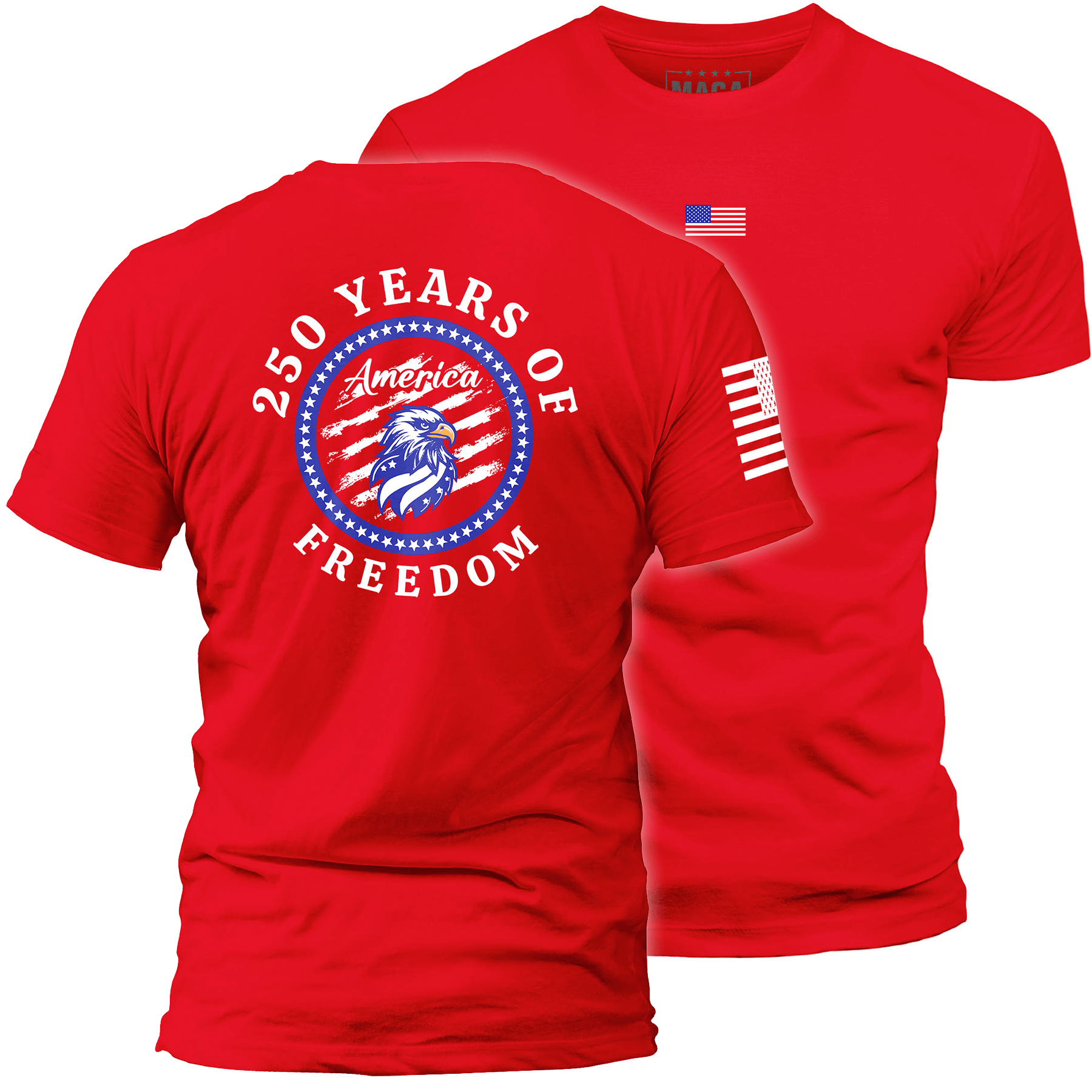 Red / S 250 Years of Freedom maga trump