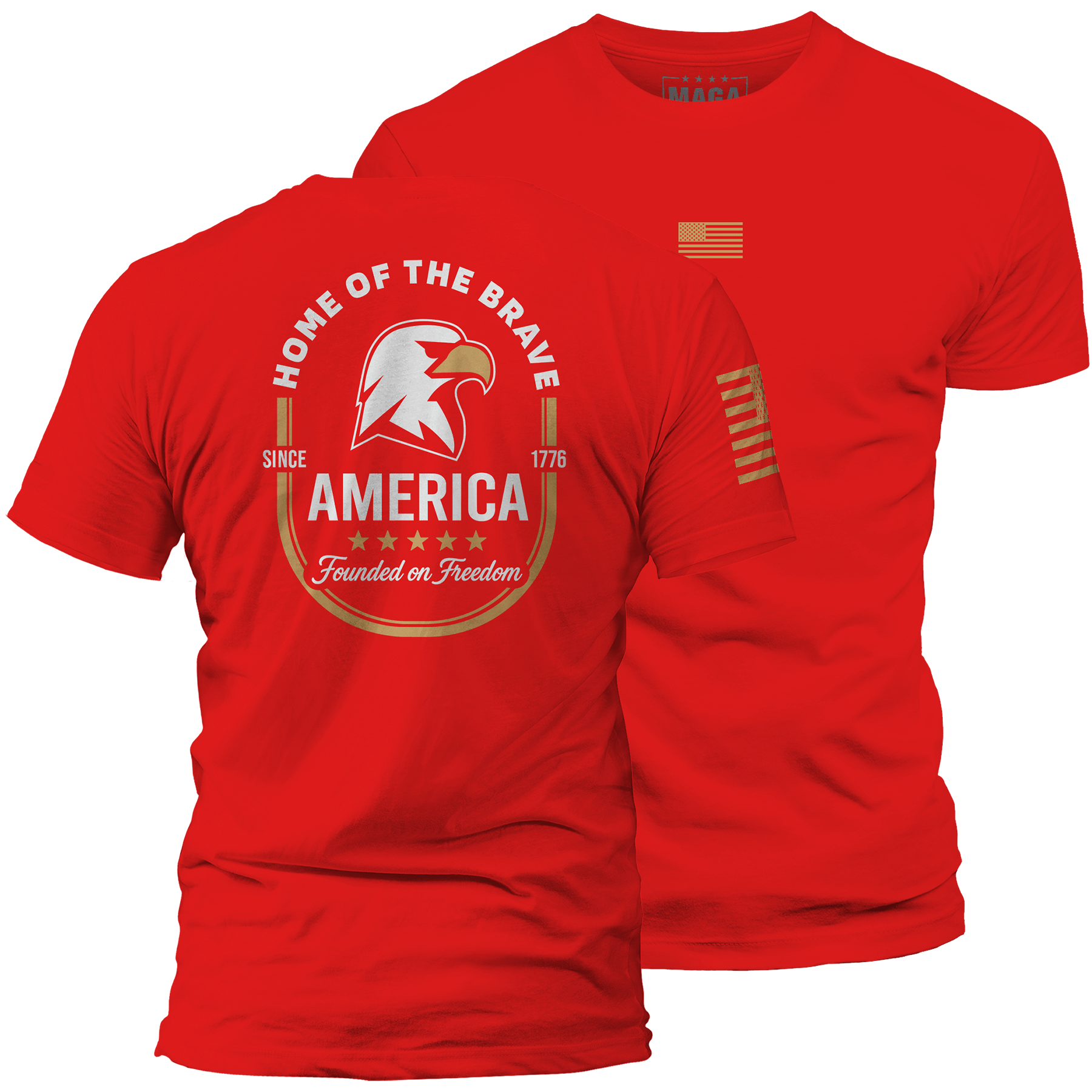 Red / S America Founded on Freedom maga trump