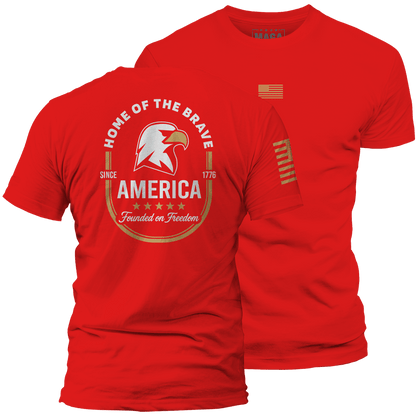 Red / S America Founded on Freedom maga trump