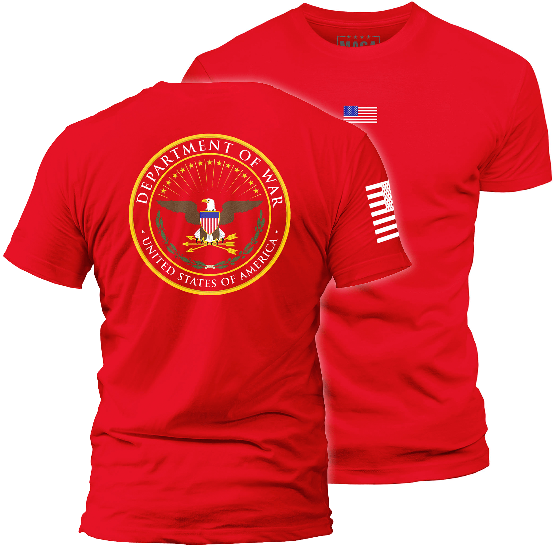 Red / S Department of War maga trump