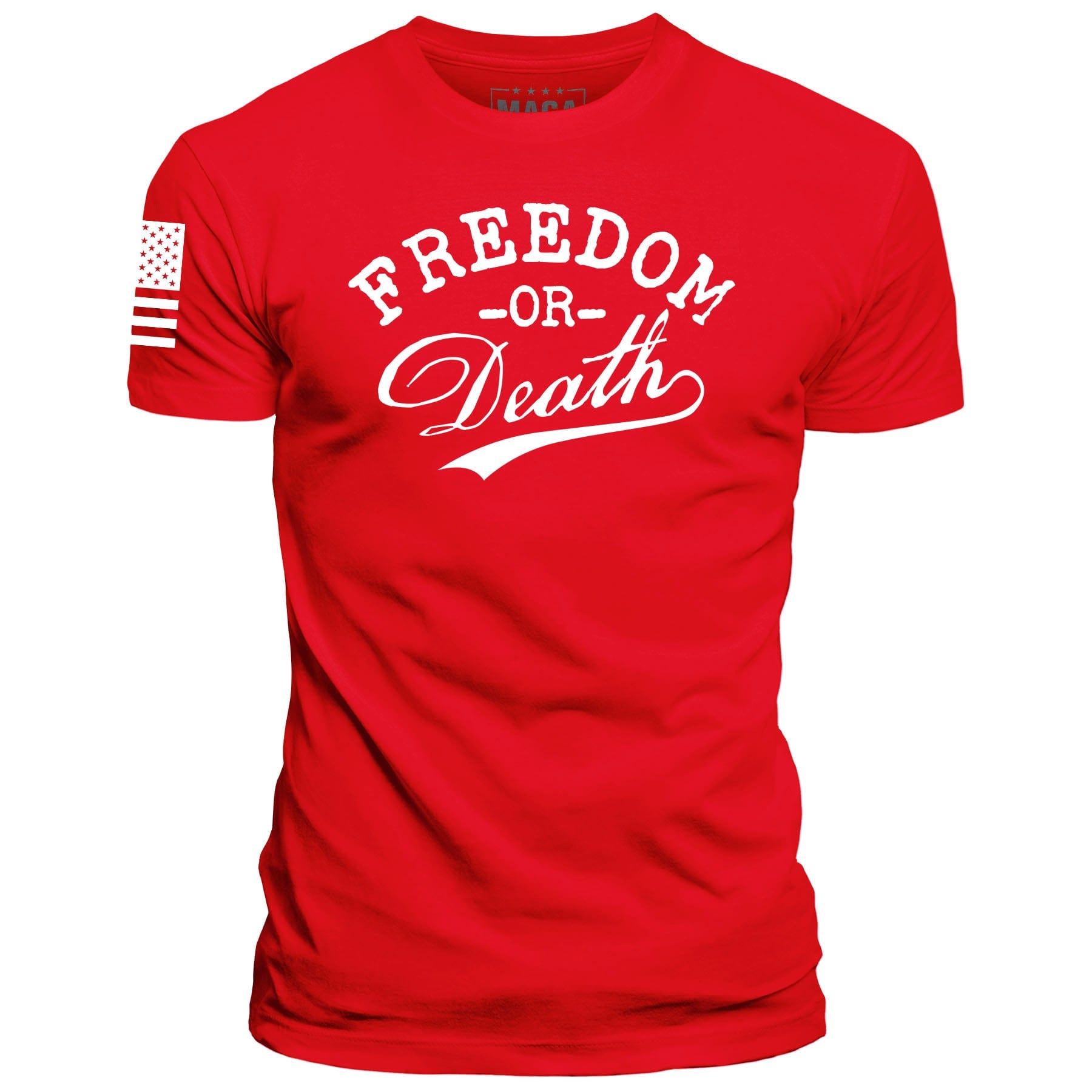 Red / S Freedom or Death maga trump