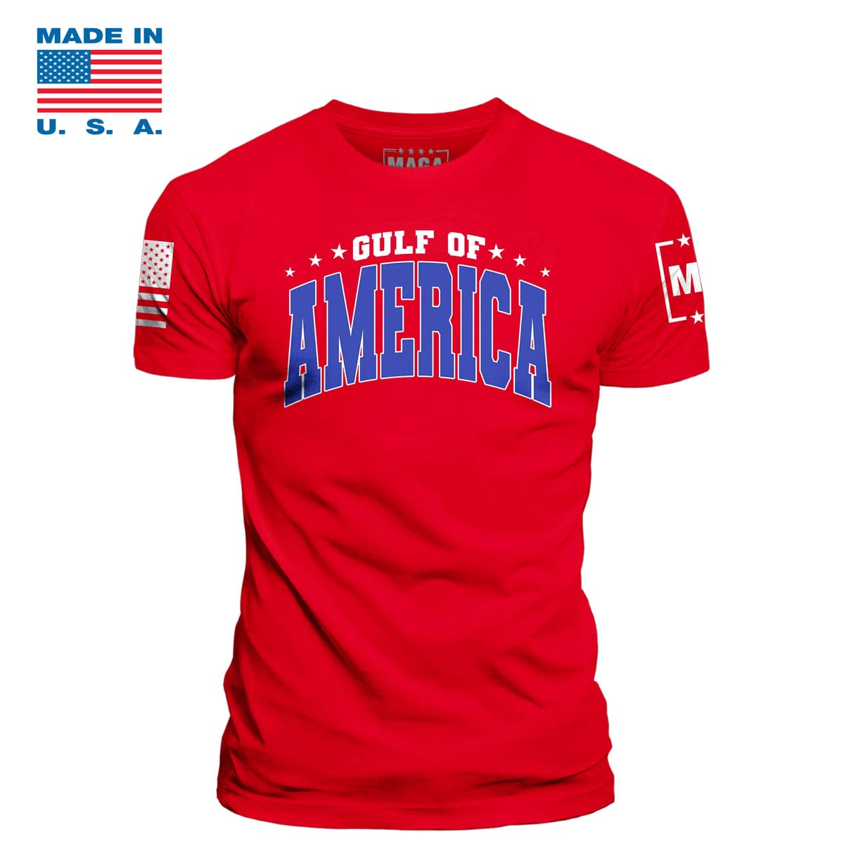 Red / S Gulf of America Made in the USA maga trump
