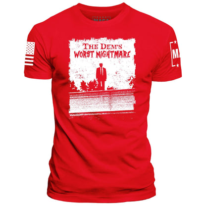 Red / S The Dems Nightmare maga trump