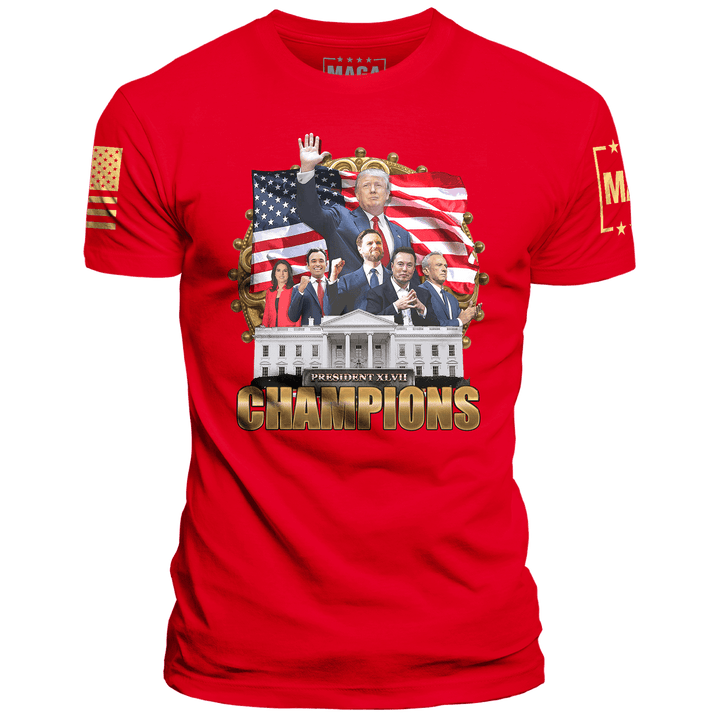 Red / XS Champions President XLVII maga trump