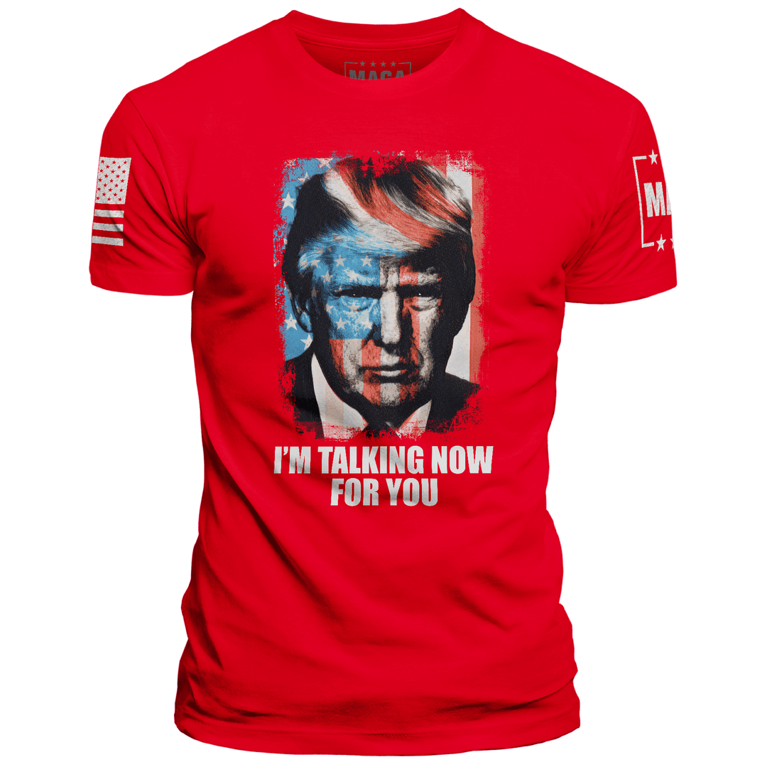 Red / XS I'm Talking Now for You V2 maga trump