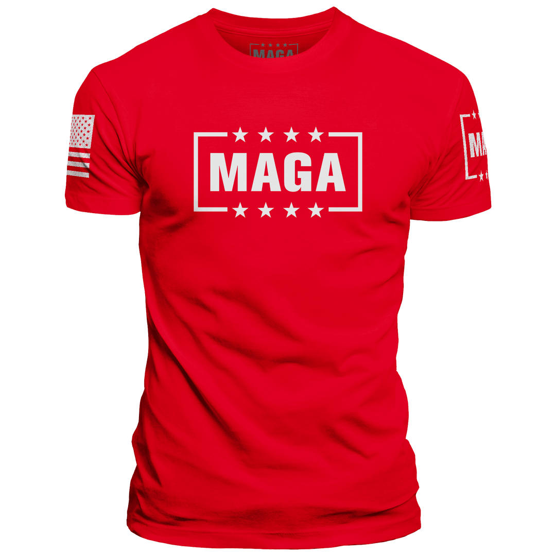 Red / XS MAGA Tee maga trump