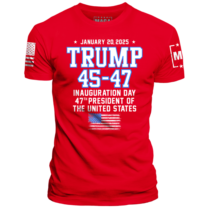 Red / XS TRUMP 45-47 maga trump