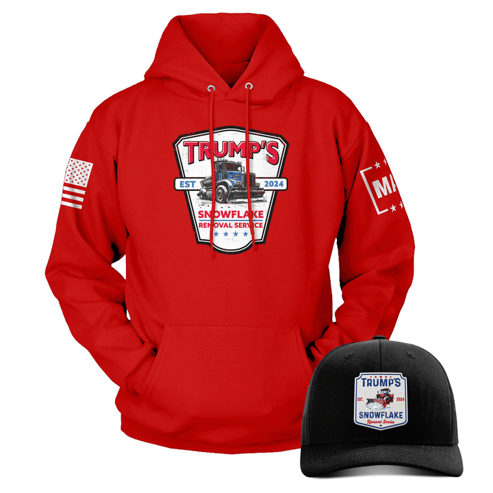 Red / XS Trump's Snowflake Removal Patriot Bundle maga trump