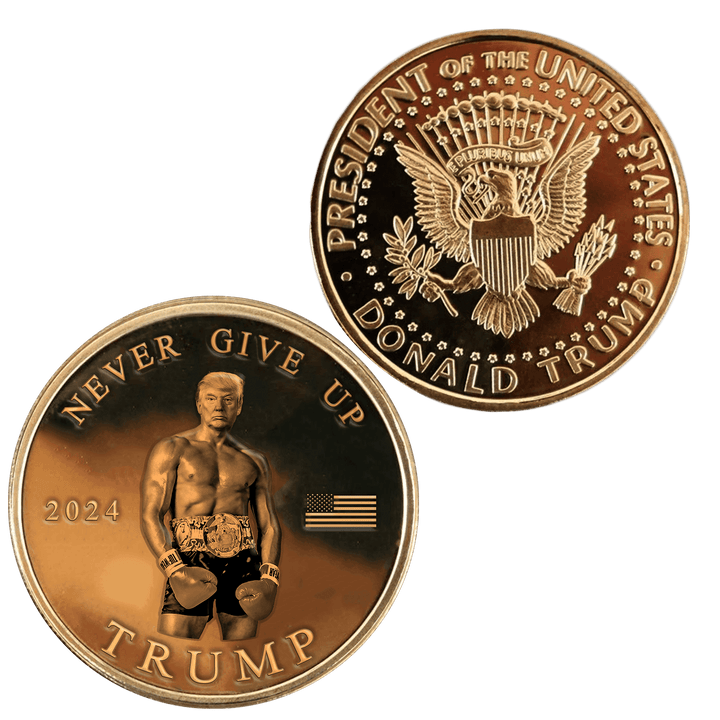 Rocky Trump Gold Meme Coin maga trump