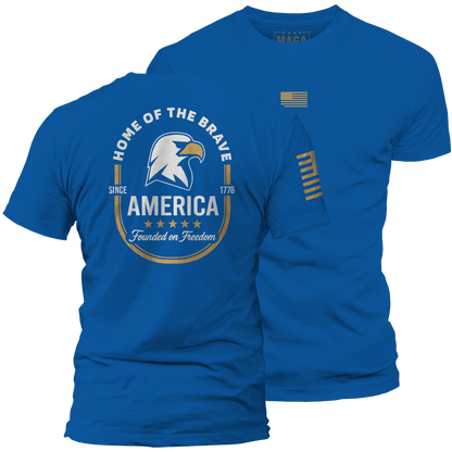 Royal Blue / S America Founded on Freedom maga trump