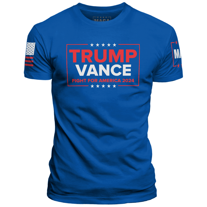 Royal Blue / XS Trump Vance - Fight maga trump