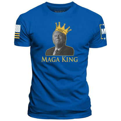 Royal / S MAGA King Front Print maga trump