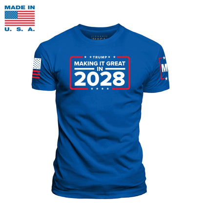 Royal / S Making it Great in 2028 Made in the USA maga trump