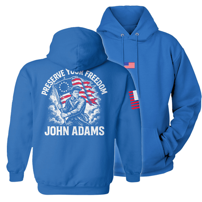 Royal / S Preserve Your Freedom Hoodie maga trump