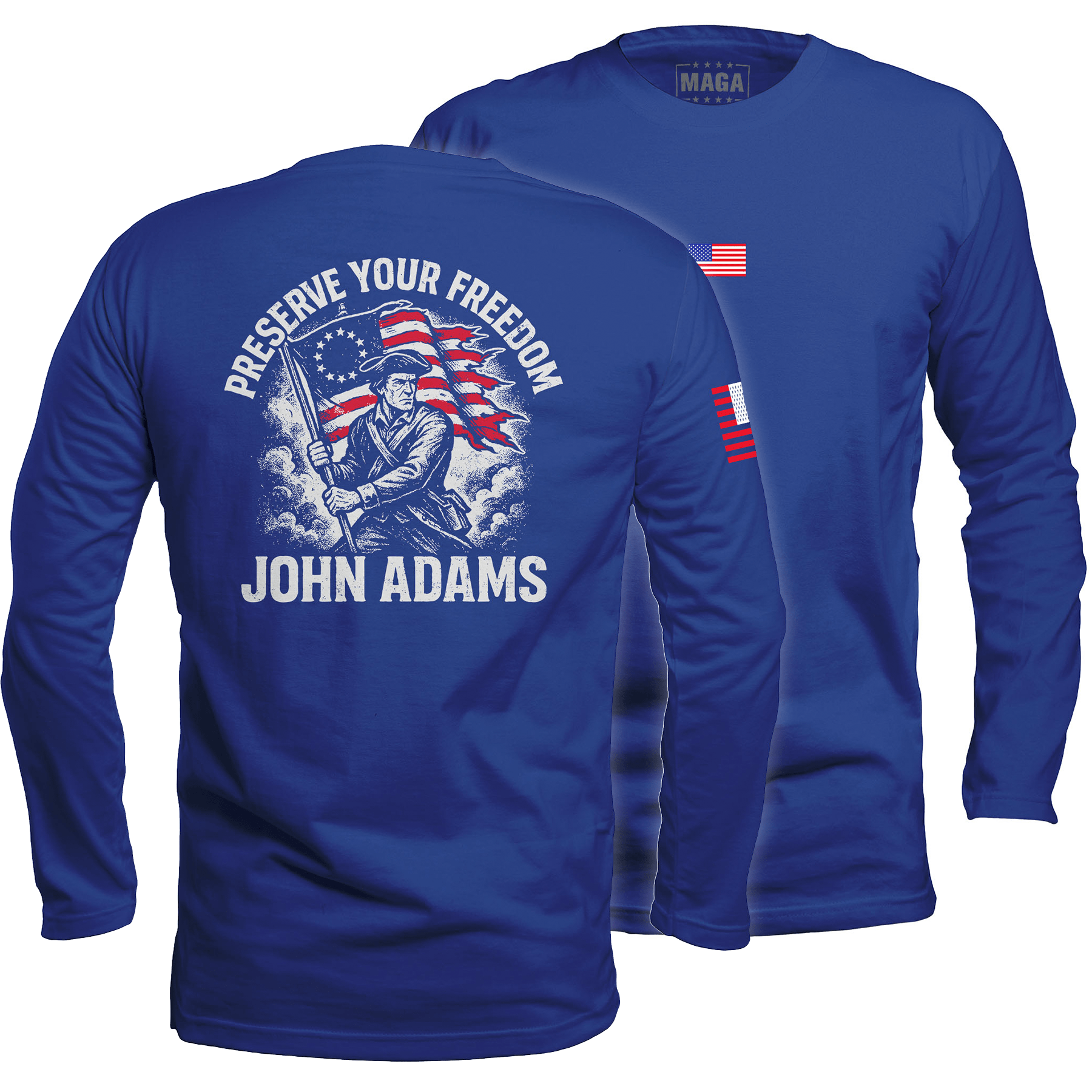 Royal / S Preserve Your Freedom Long Sleeve maga trump