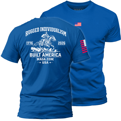 Royal / S Rugged Individualism Built America maga trump