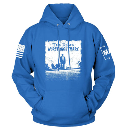 Royal / S The Dems Nightmare Hoodie maga trump