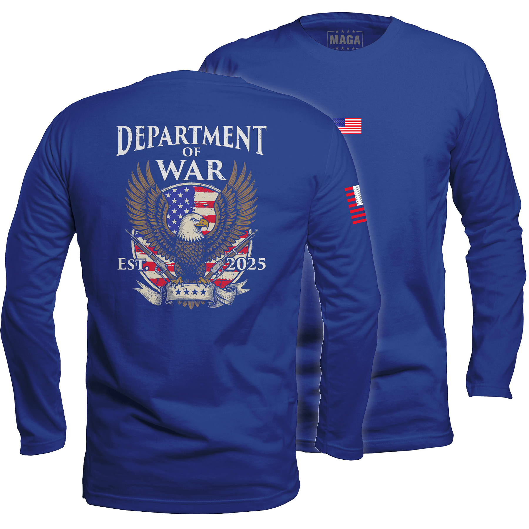 Royal / S The Return of the Department of War Long Sleeve maga trump