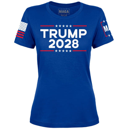 Royal / S Trump 2028 Ladies Tee maga trump