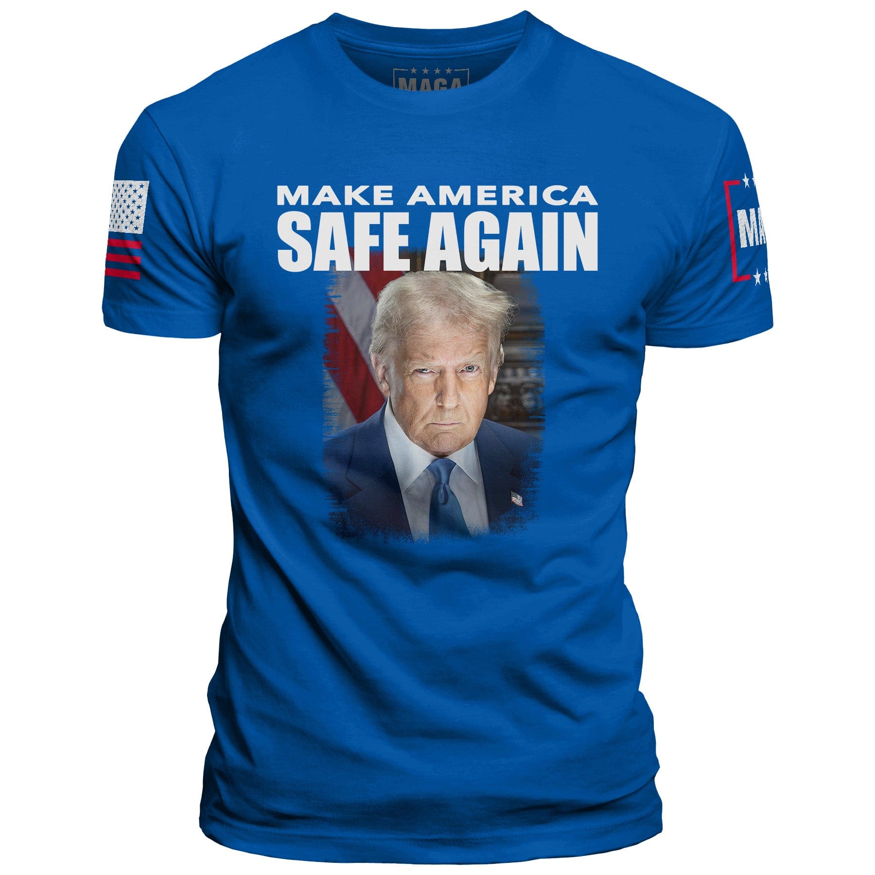 Royal / S TRUMP - MAKE AMERICA SAFE AGAIN maga trump