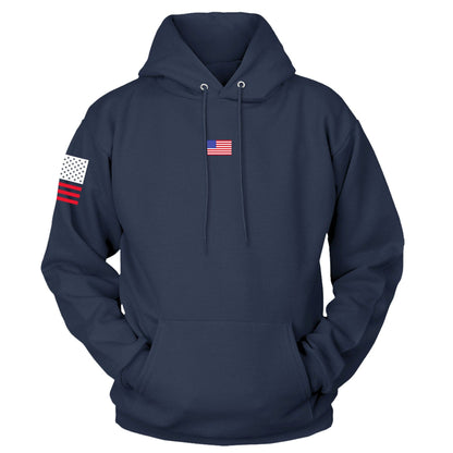 Rugged Individualism Built America Hoodie maga trump