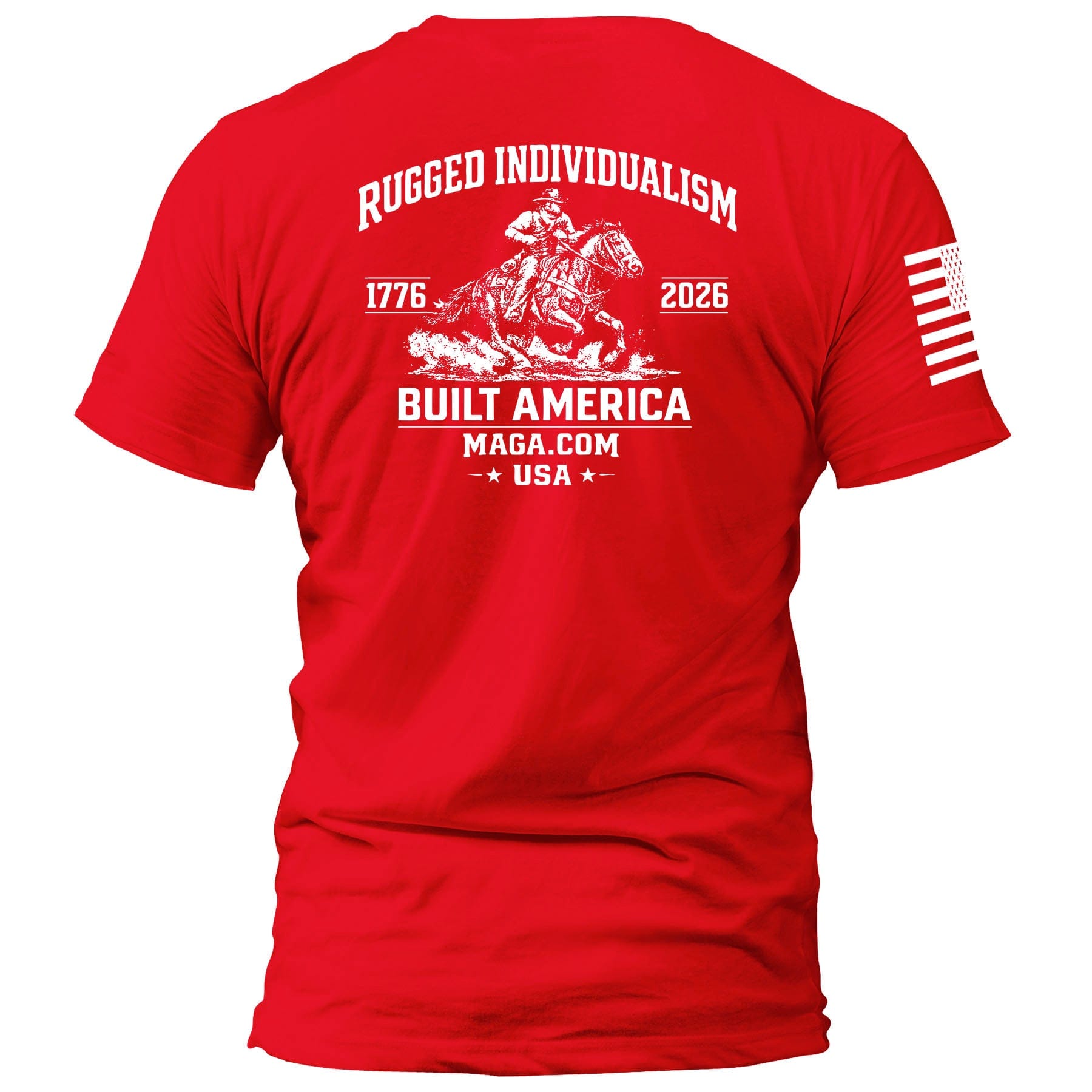 Rugged Individualism Built America maga trump