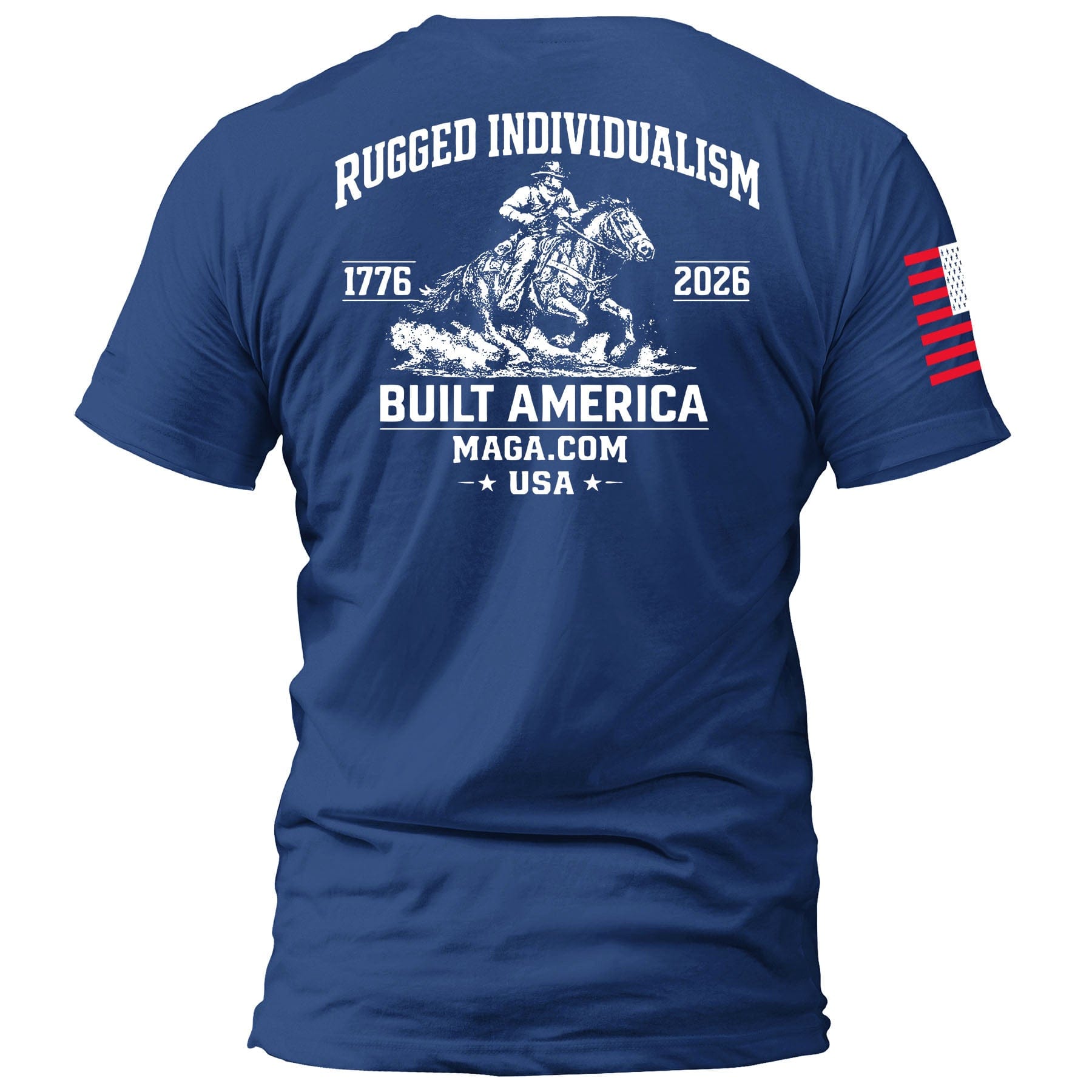 Rugged Individualism Built America maga trump