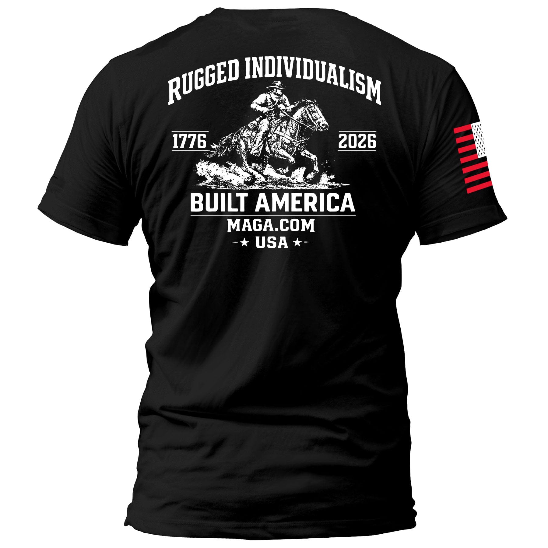 Rugged Individualism Built America maga trump