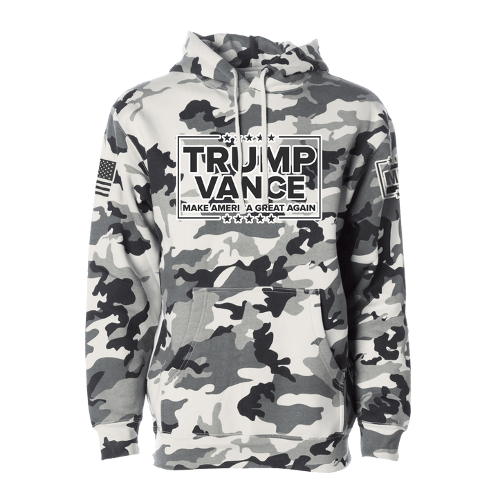 Snow Camo / XS Trump Vance Camo Edition Hoodies maga trump