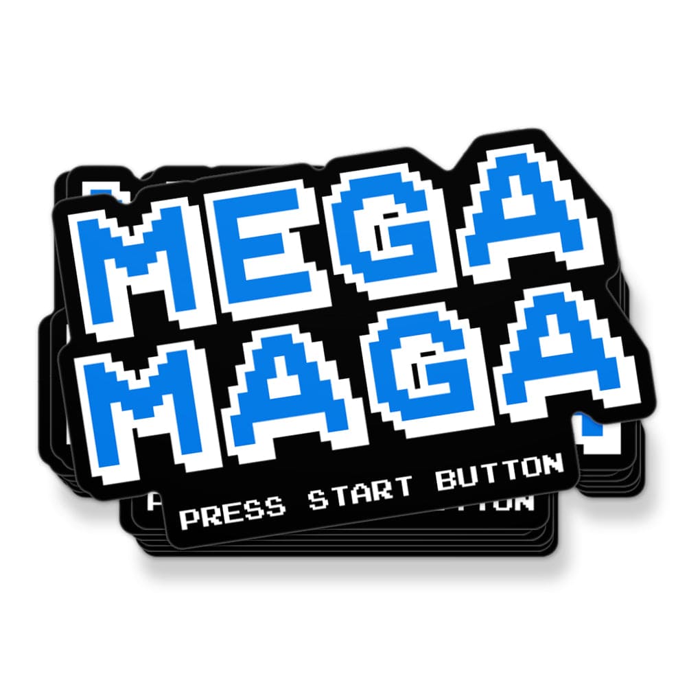 Sticker/Decal MEGA MAGA Sticker maga trump