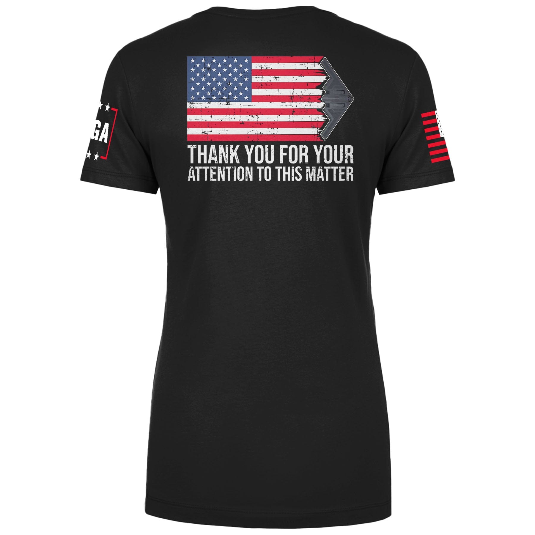 THANK YOU FOR YOUR ATTENTION TO THIS MATTER Ladies Tee maga trump