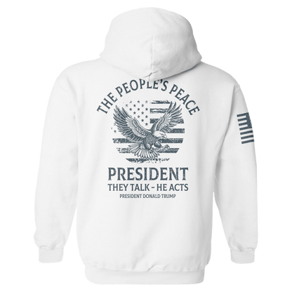 The People's Peace Hoodie maga trump